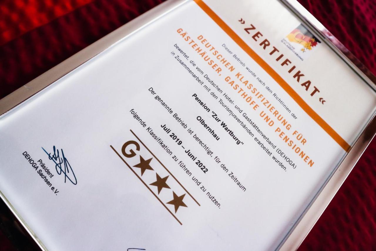 Pension Zur Wartburg Olbernhau Luaran gambar